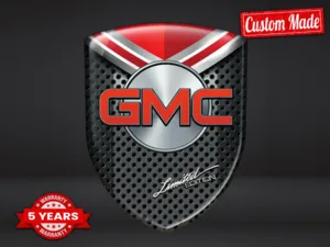 GMC Wasserfester Sticker Hochwertig Premium Professionell
